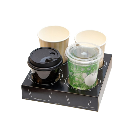 4 Cup Carrier Tray
