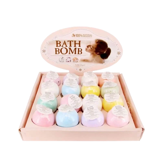 Bath Bombs DIsplay with Divider