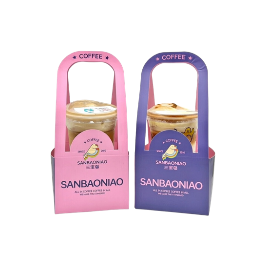 Beverage Carriers with Handle