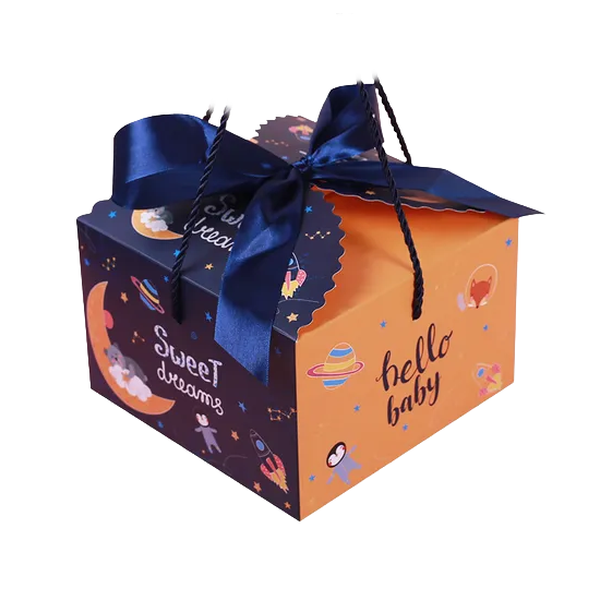 Birthday Box with Ribbon