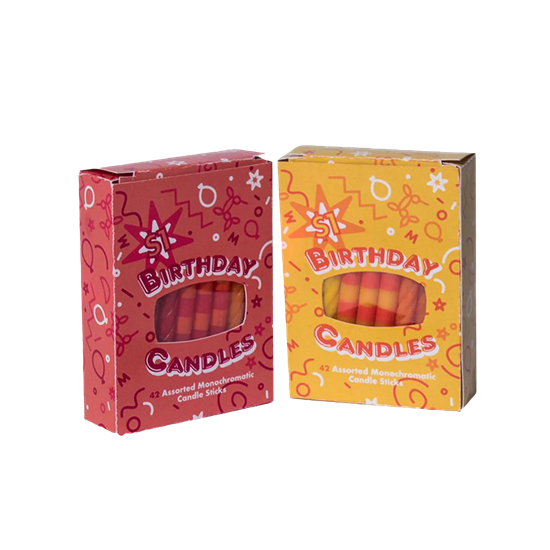 Birthday Candle Boxes