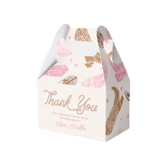 Birthday Party Gable Box