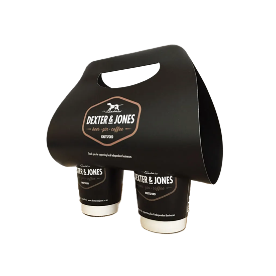Black Two Cup Carrier