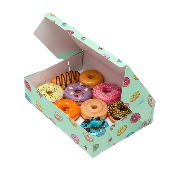 Cardboard Boxes For Donuts