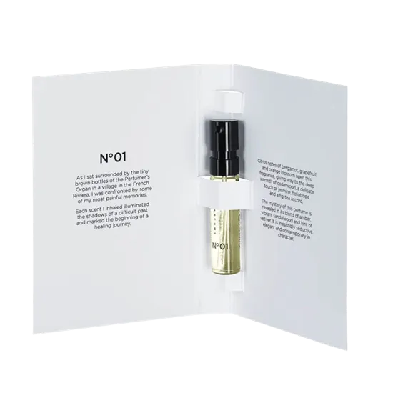Cardboard Perfume Test Kit