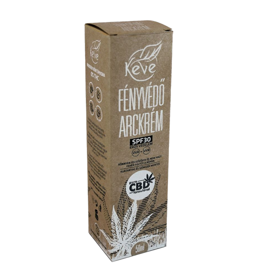 CBD Cream Kraft Box