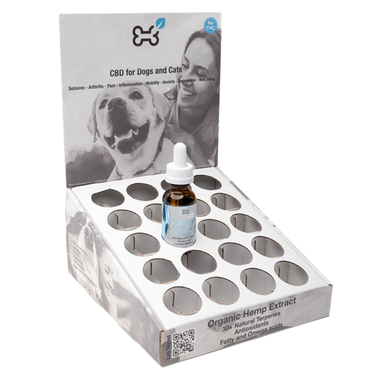 CBD Dropper Display Box with Insert