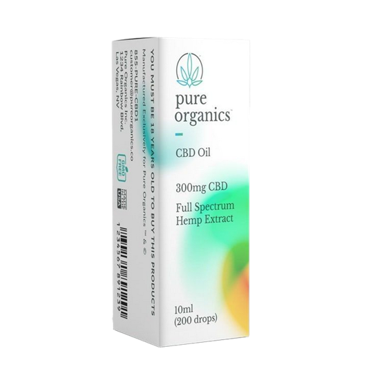 CBD Hemp Oil Extract Box