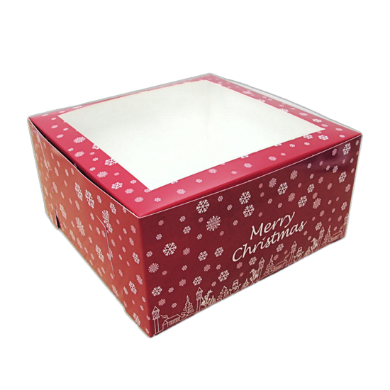 Christmas Cake Box