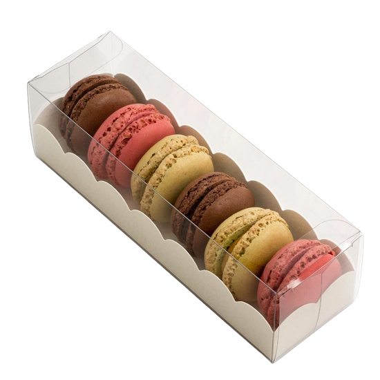 Clear Macaron Box