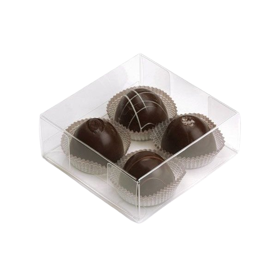 Clear PVC Truffle Box