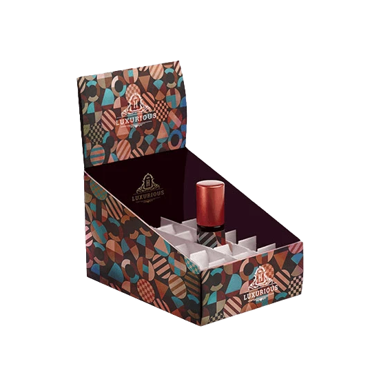 Cosmetic Display Box with Insert