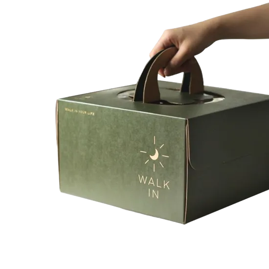 Custom Bakery Box with Handle