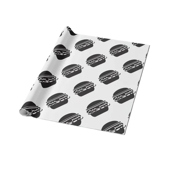 Custom Burger Paper Wrap