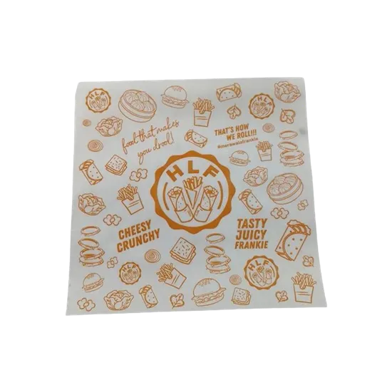 Custom Printed Food Wraps