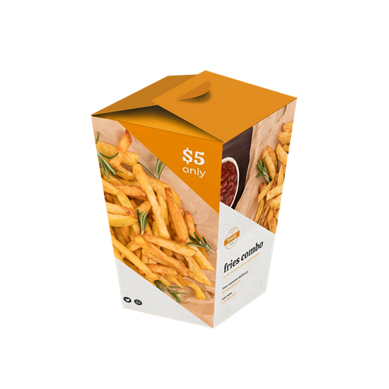 French Fries In Container