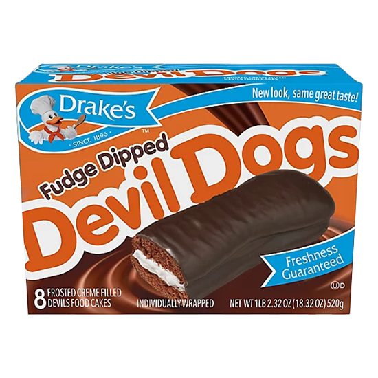 Fudge Dipped Devil Dogs