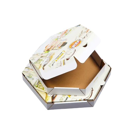 Hexagon Pizza Box