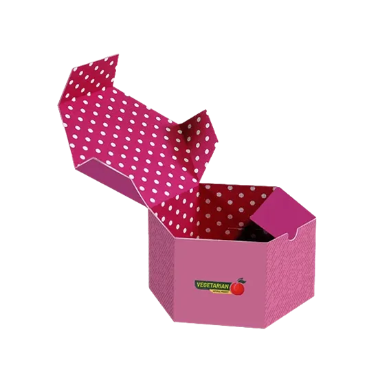 Hexagon Shape Box