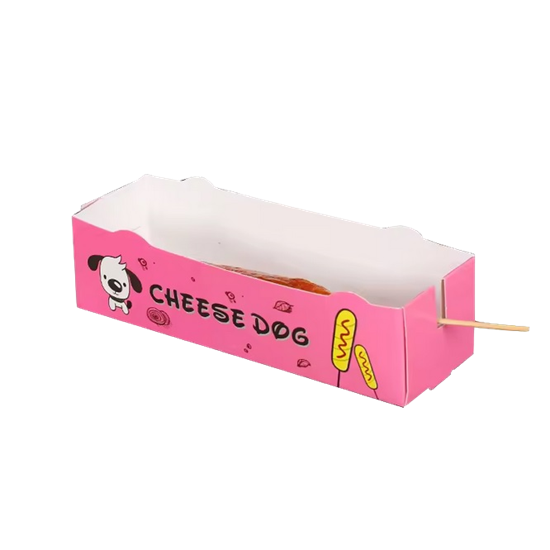 Hot Corn Dog Custom Tray