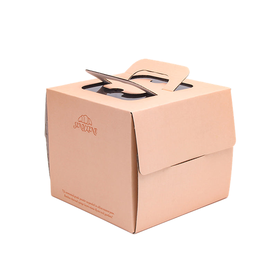 Kraft Brown Bakery Box