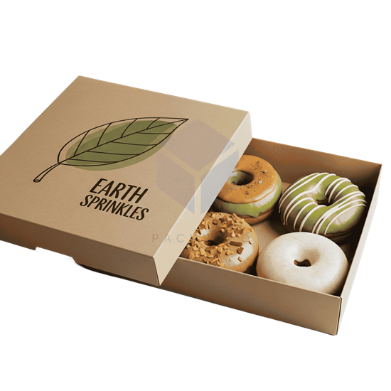 Kraft Brown Donut Boxes