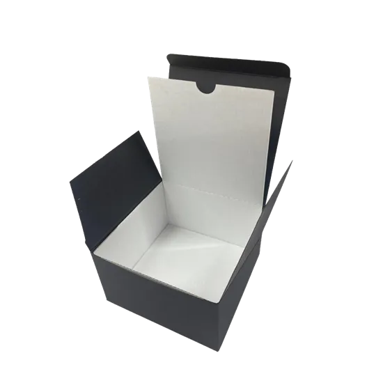Matte Black Candle Boxes with Inserts