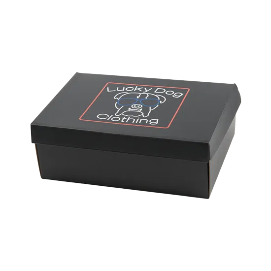 Matte Black Shoe Box