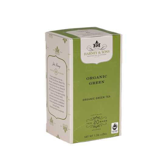 Organic Green Tea Box
