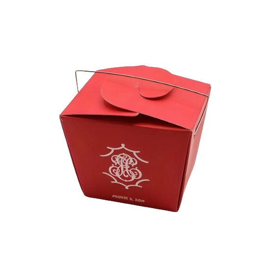Personalized Chinese Take Out Boxes