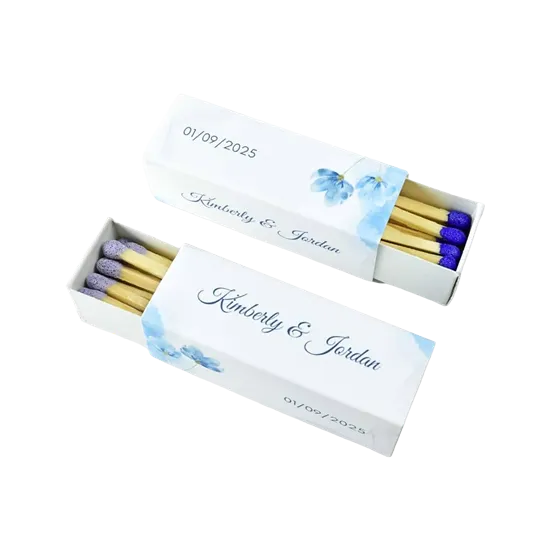 Personalized Match Boxes