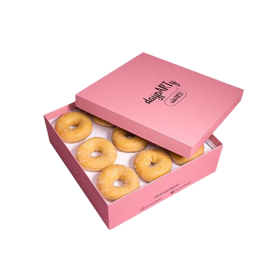Two Piece Donut Box