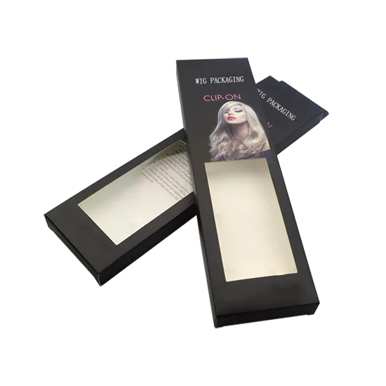 Wig Boxes with Window