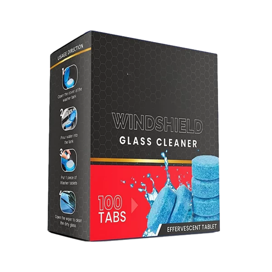Windshield Glass Cleaner Box
